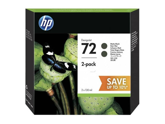 cartucce inkjet 72 HP nero  Conf. 2 - P2V33A