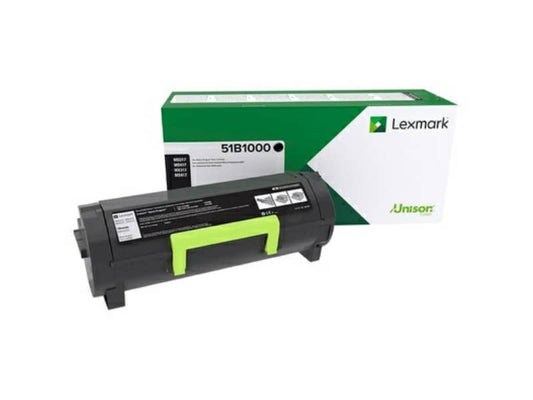 Toner return program Lexmark nero  51B2000