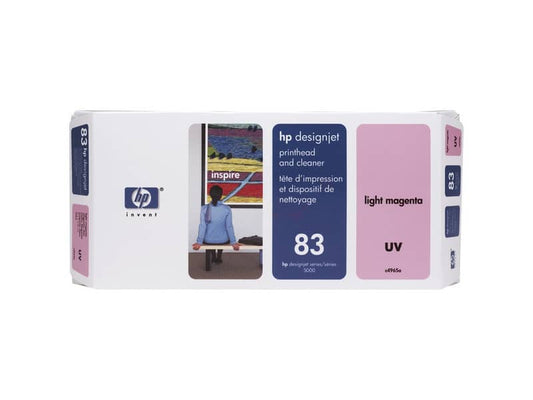 Testina di stampa UV + dispositivo di pulizia 83 HP magenta chiaro C4965A
