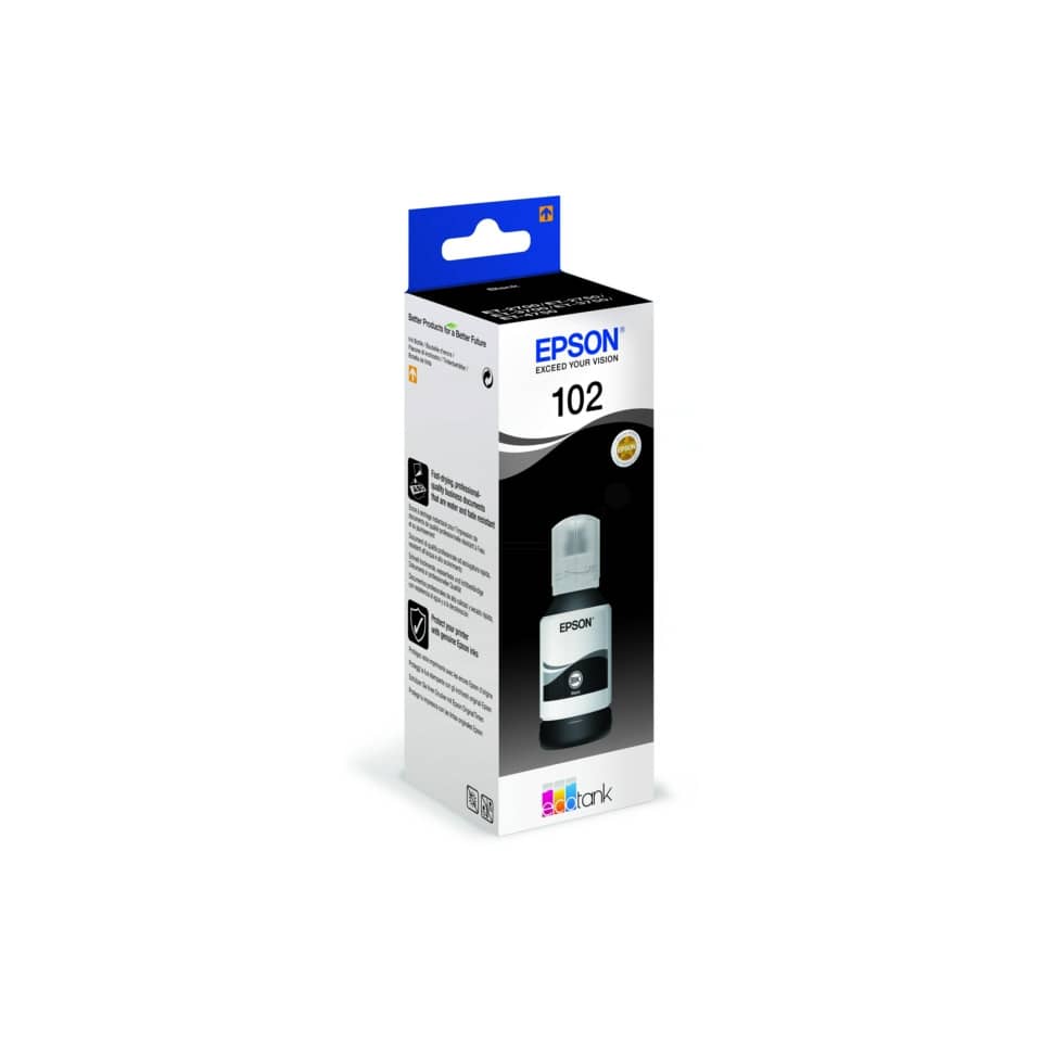 Serbatoio inchiostro 102 Epson nero  C13T03R140