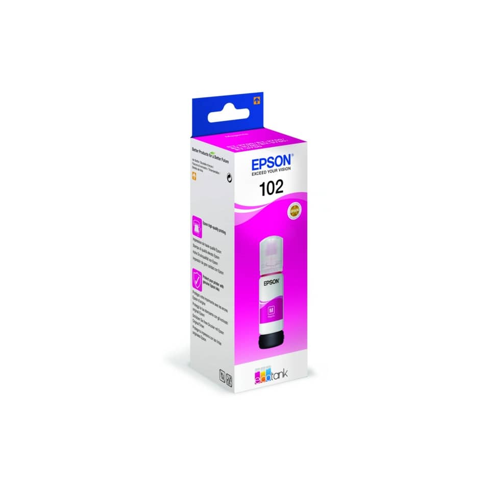 Serbatoio inchiostro 102 Epson magenta  C13T03R340