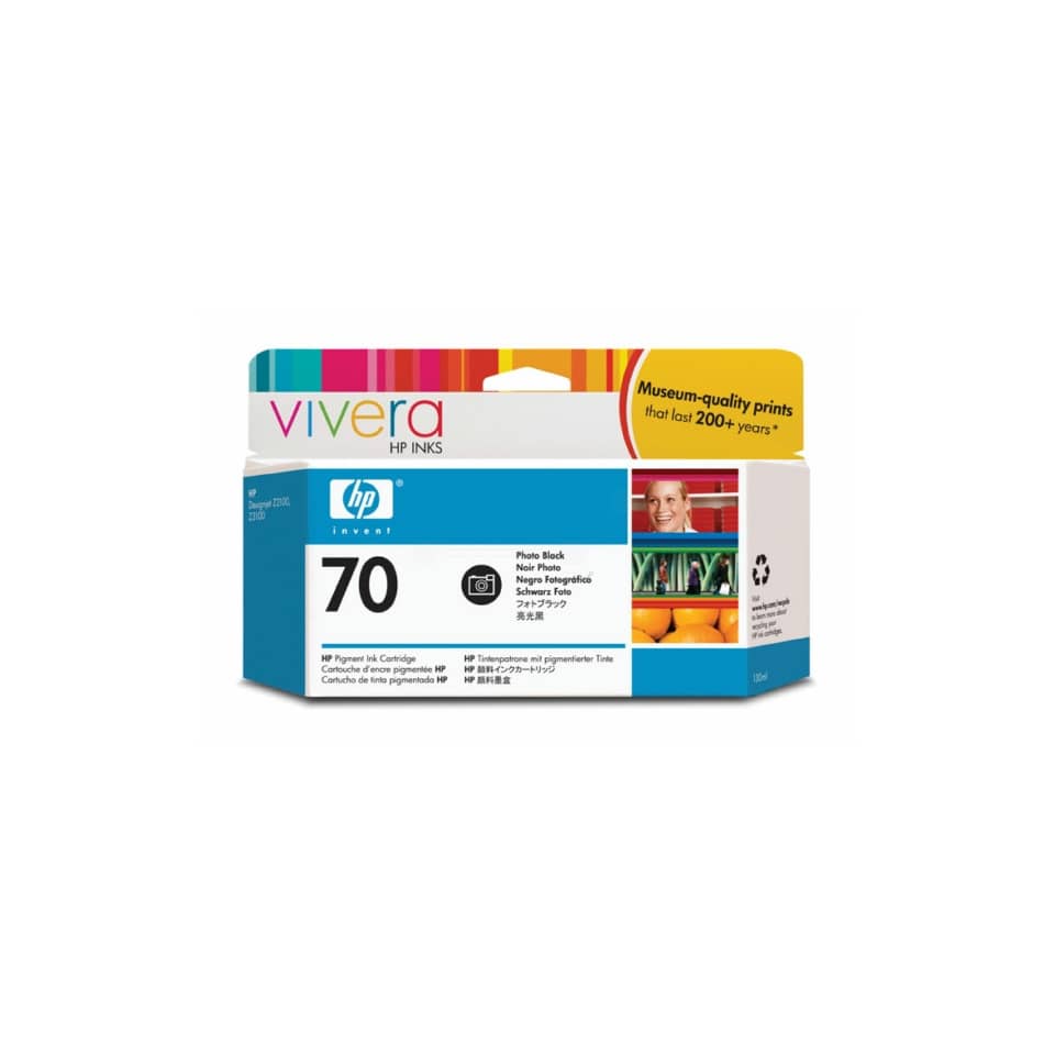 Cartuccia inkjet ink pigmentato 70 HP nero fotografico C9449A