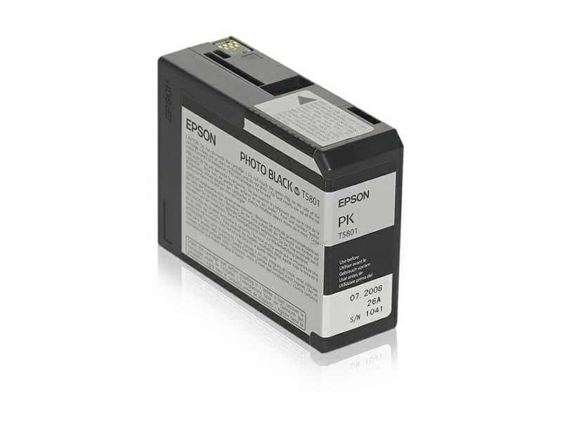 Cartuccia inkjet ink pigmentato T5801 Epson nero fotografico C13T580100