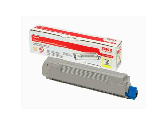 Toner Oki giallo  43487709