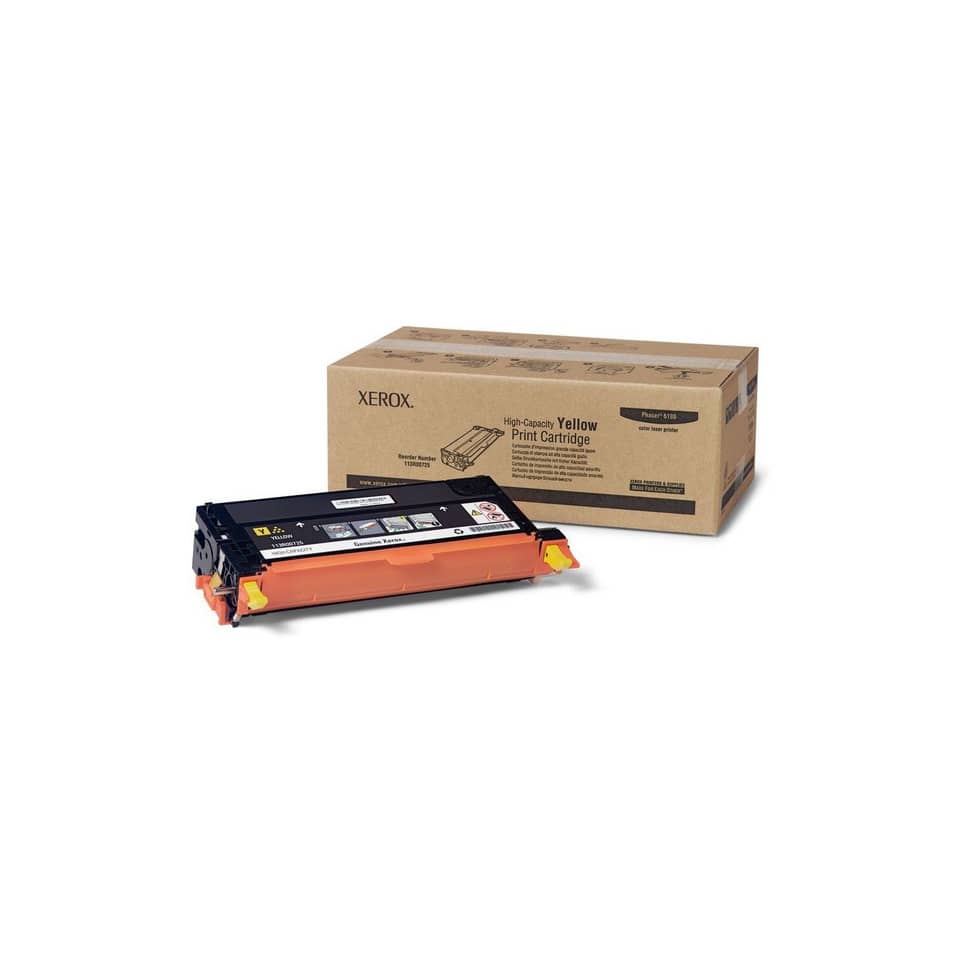 Toner alta capacità Xerox giallo  113R00725
