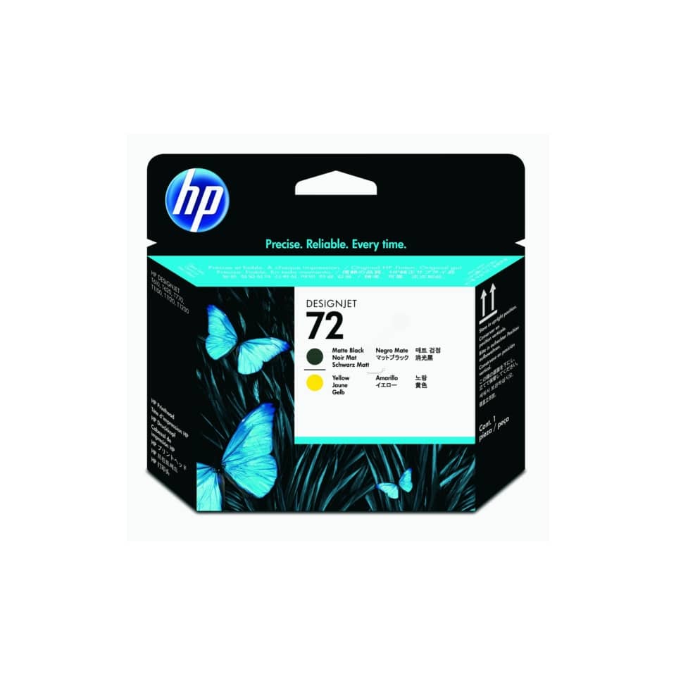 Testina di stampa 72 HP nero opaco +giallo C9384A