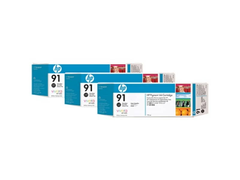 Cartuccia inkjet 91 HP nero fotografico Conf. 3 - C9481A