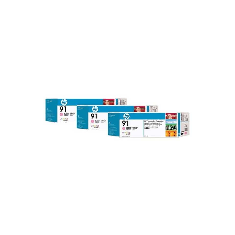 cartucce inkjet 91 HP magenta chiaro Conf. 3 - C9487A