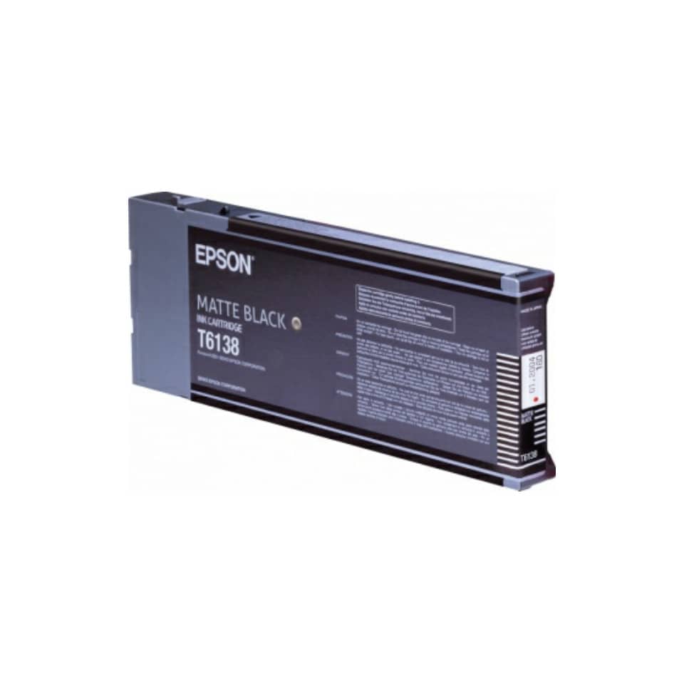Cartuccia inkjet ink pigmentato T6138 Epson nero opaco C13T613800