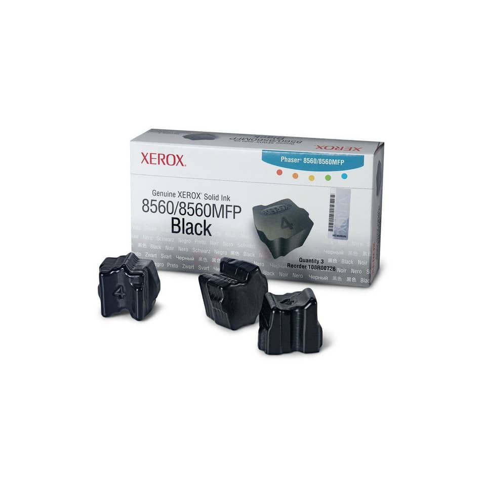 Stick solid ink Xerox nero  Conf. 3 - 108R00726