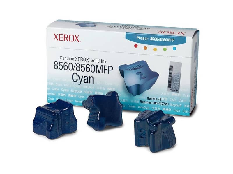 Stick solid ink Xerox ciano  Conf. 3 - 108R00723