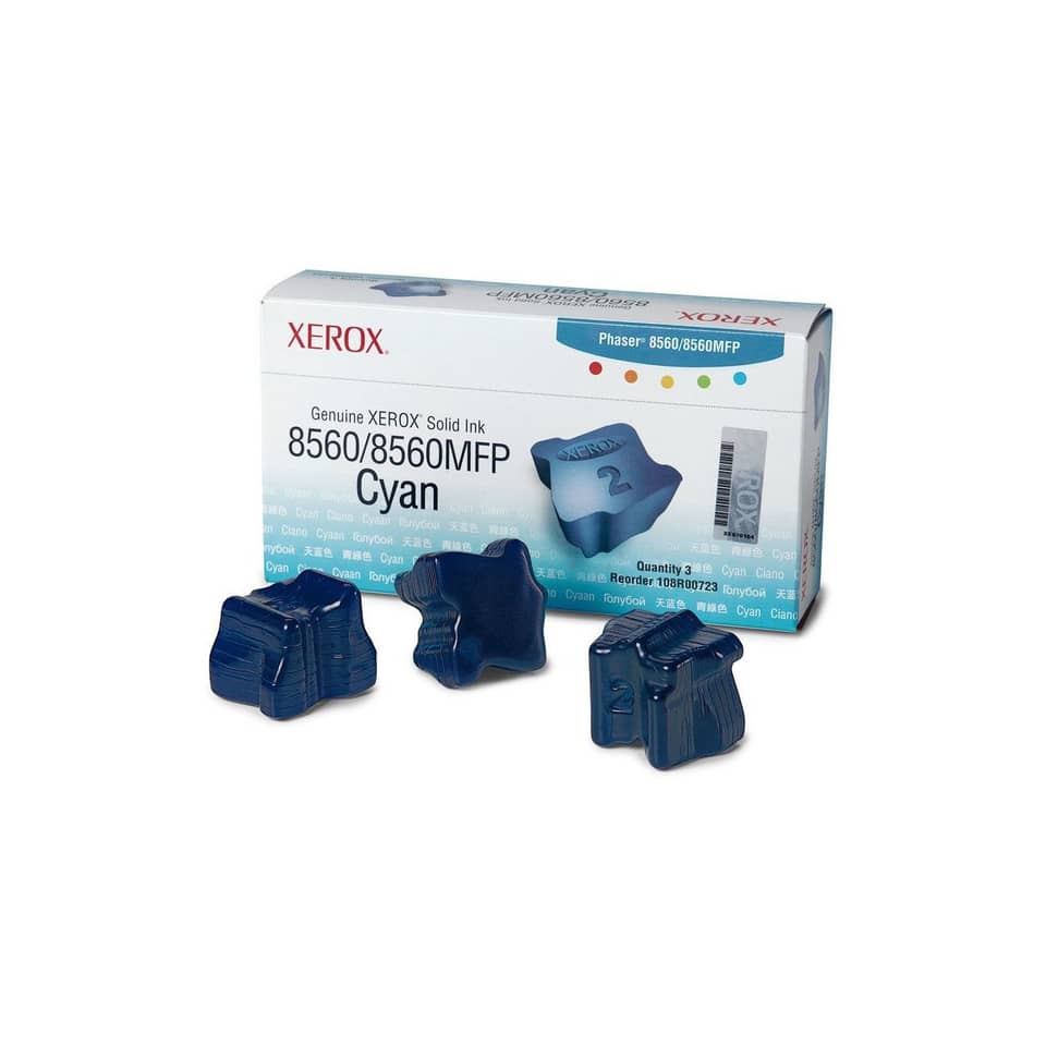 Stick solid ink Xerox ciano  Conf. 3 - 108R00723