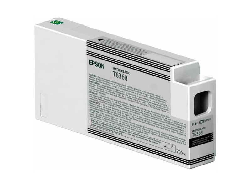 Cartuccia inkjet alta capacità ink pigmentato T6368 Epson nero opaco C13T636800