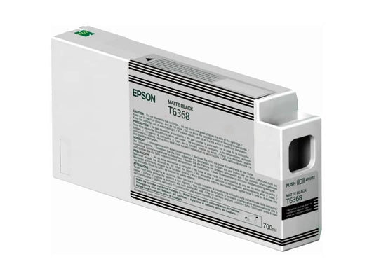 Cartuccia inkjet alta capacità ink pigmentato T6368 Epson nero opaco C13T636800