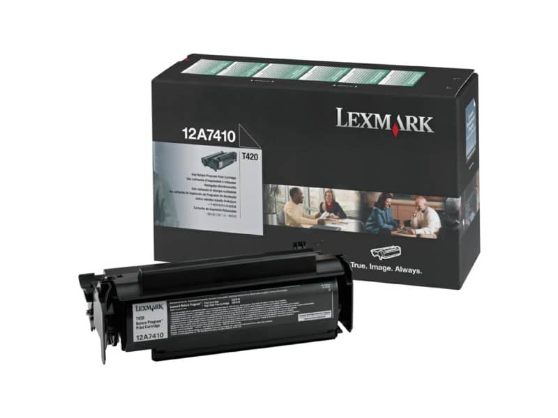 Toner Return Program Lexmark nero 12A7410