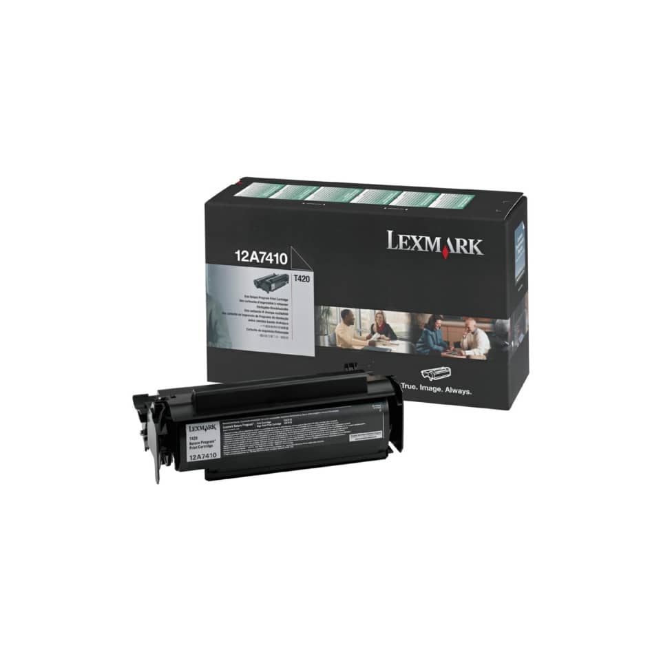 Toner Return Program Lexmark nero 12A7410