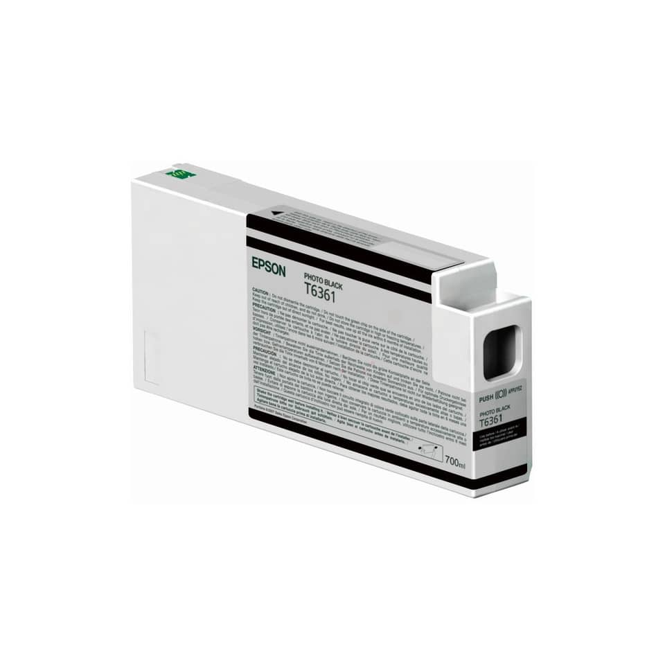 Cartuccia inkjet alta capacità ink pigmentato T6361 Epson nero fotografico C13T636100