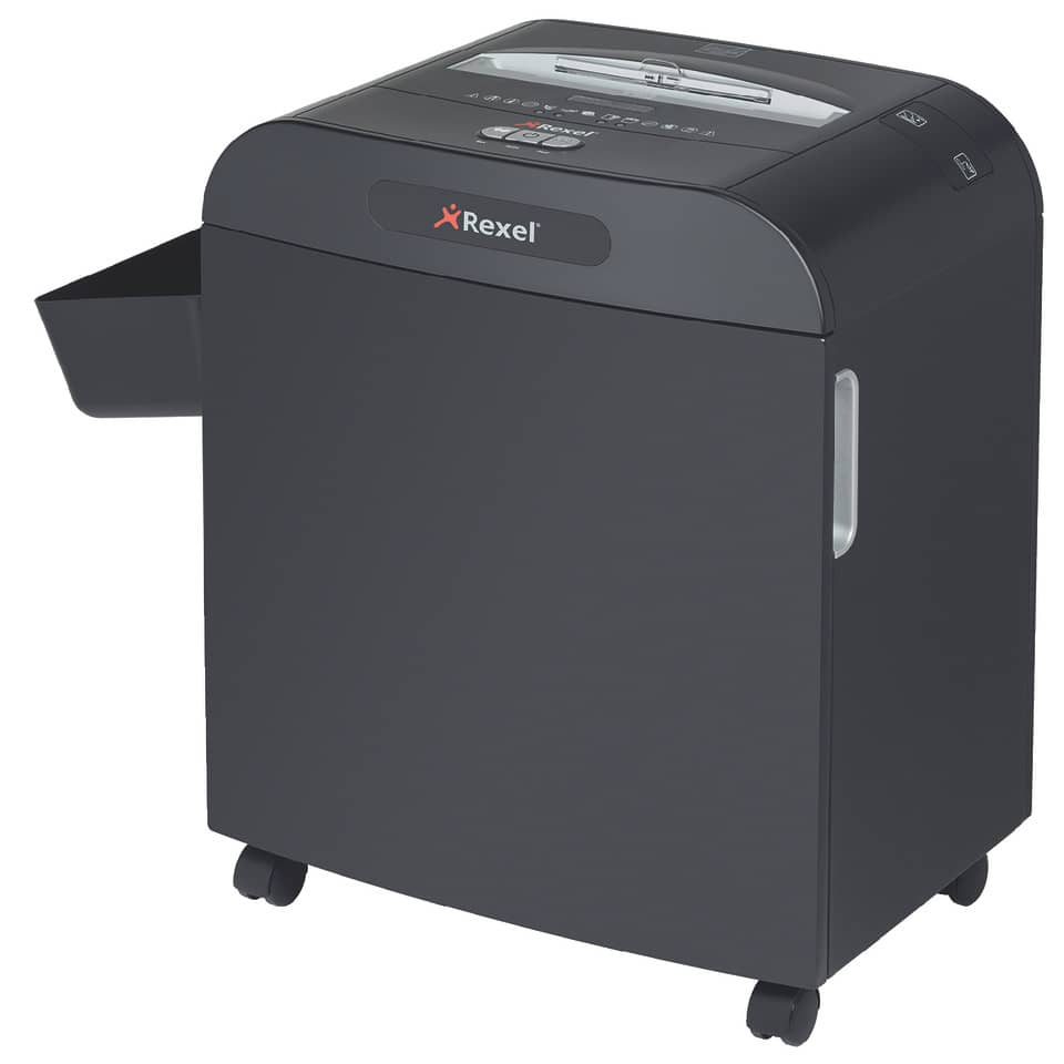 Distruggidocumenti uso frequente Rexel Mercury RDX1850 P-3 50 L - taglio a frammenti 4x45 mm nero - 2102421EU