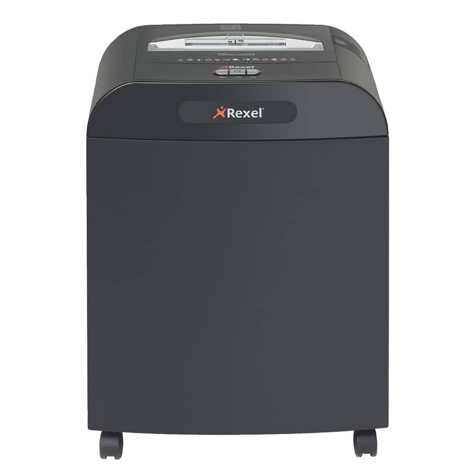 Distruggidocumenti uso frequente Rexel Mercury RDX1850 P-3 50 L - taglio a frammenti 4x45 mm nero - 2102421EU