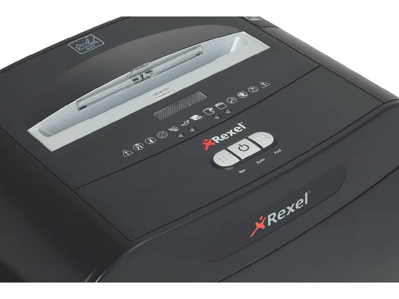 Distruggidocumenti uso frequente Rexel Mercury RDX1850 P-3 50 L - taglio a frammenti 4x45 mm nero - 2102421EU