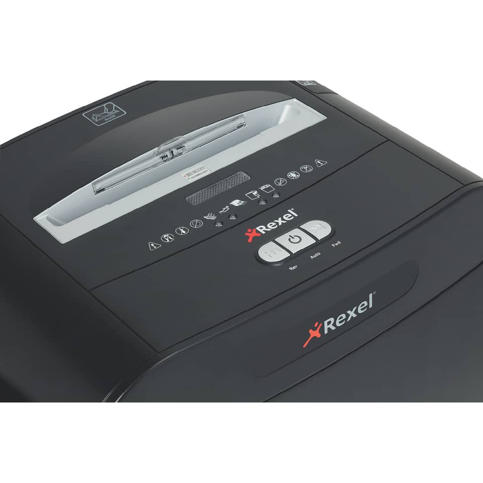 Distruggidocumenti uso frequente Rexel Mercury RDX1850 P-3 50 L - taglio a frammenti 4x45 mm nero - 2102421EU