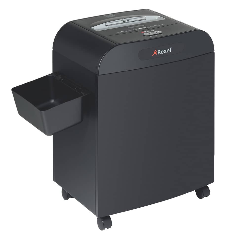 Distruggidocumenti uso frequente Rexel Mercury RDX1850 P-3 50 L - taglio a frammenti 4x45 mm nero - 2102421EU