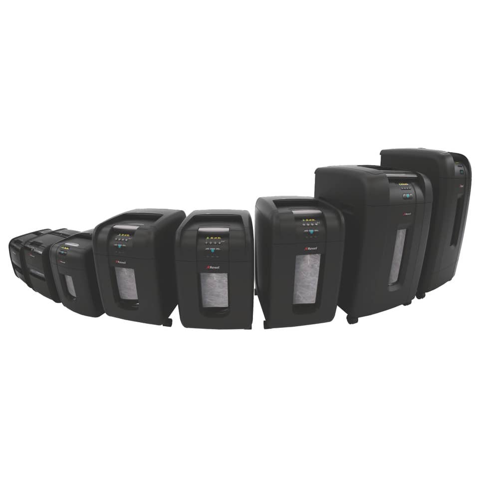 Distruggidocumenti ad alimentazione automatica Rexel Auto+300X Smartech P-4 40 L taglio frammenti 4x40 mm 2103250EUS