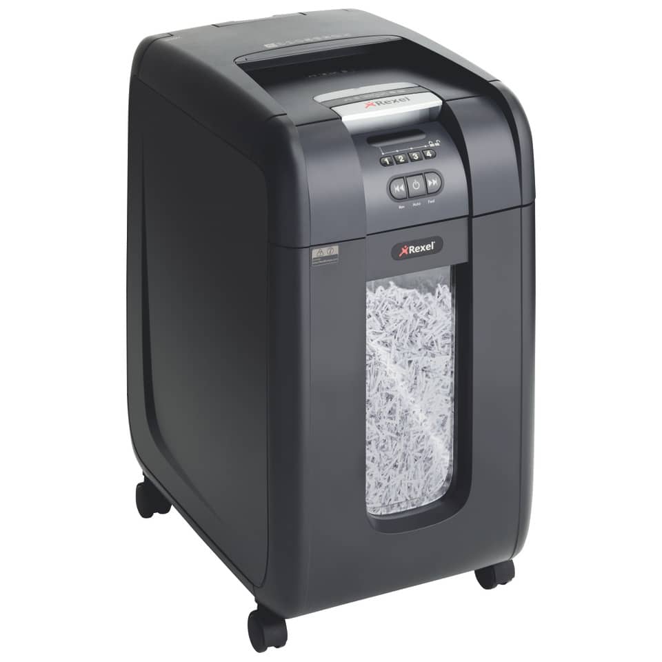 Distruggidocumenti ad alimentazione automatica Rexel Auto+300X Smartech P-4 40 L taglio frammenti 4x40 mm 2103250EUS