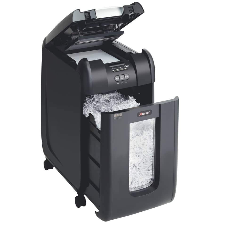 Distruggidocumenti ad alimentazione automatica Rexel Auto+300X Smartech P-4 40 L taglio frammenti 4x40 mm 2103250EUS
