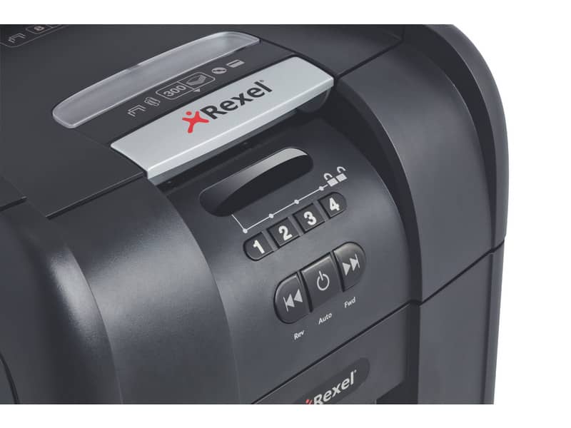 Distruggidocumenti ad alimentazione automatica Rexel Auto+300X Smartech P-4 40 L taglio frammenti 4x40 mm 2103250EUS