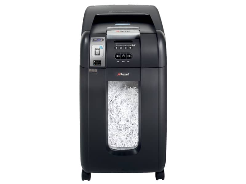 Distruggidocumenti ad alimentazione automatica Rexel Auto+300X Smartech P-4 40 L taglio frammenti 4x40 mm 2103250EUS