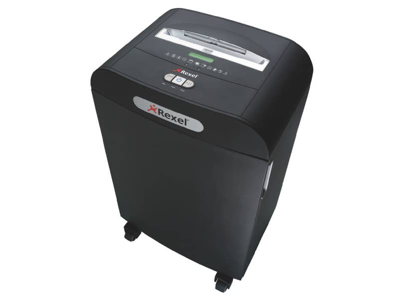 Distruggidocumenti uso frequente Rexel Mercury RDX2070 P-3 70 L - taglio a frammenti 4x45 mm - nero - 2102437EU