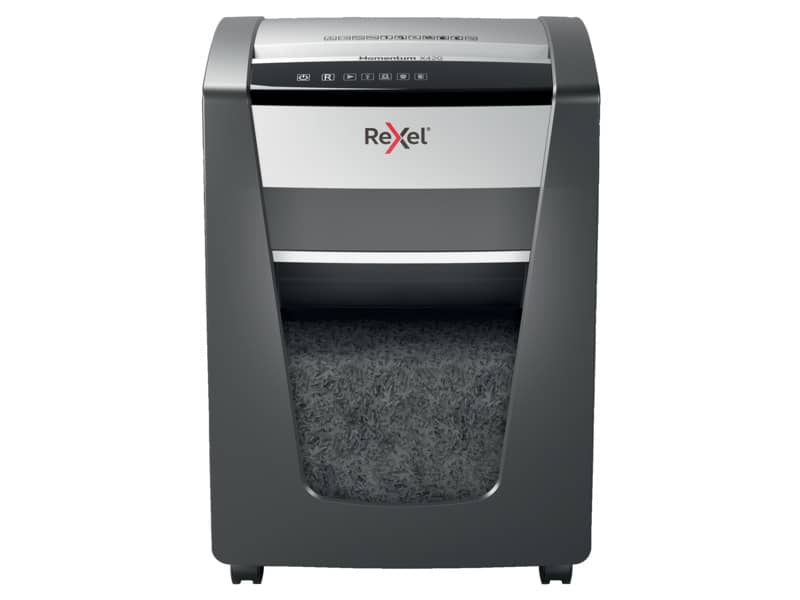 Distruggidocumenti uso moderato Rexel Momentum X420 taglio a frammenti 2104578EU
