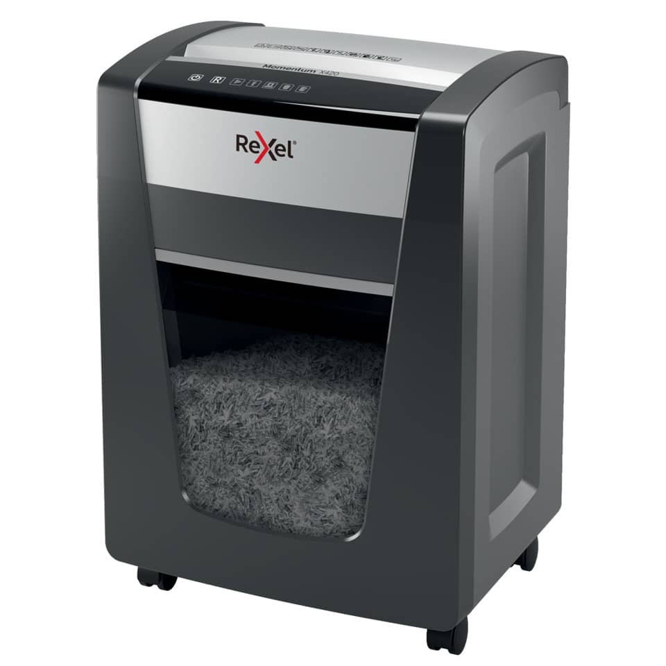 Distruggidocumenti uso moderato Rexel Momentum X420 taglio a frammenti 2104578EU