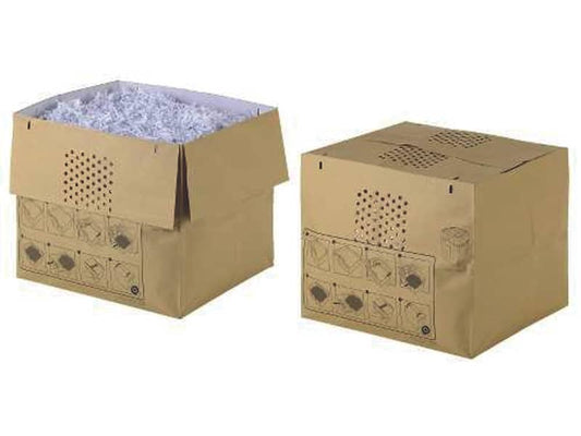 Sacchetti riciclabili sfrido per distruggidocumenti Rexel Auto+ 200X 32 L conf. da 20 - 1765031EU