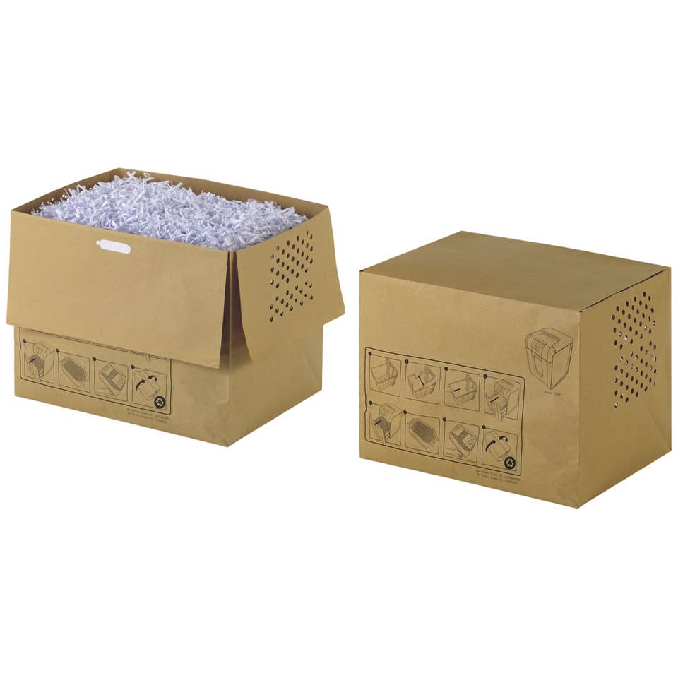 Sacchetti riciclabili sfrido per distruggidocumenti Rexel Auto+ 300X 40 L conf. da 20 - 1765029EU