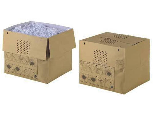 Sacchetti riciclabili sfrido per distruggidocumenti Rexel Auto+ 80 L conf. da 50 - 2105902