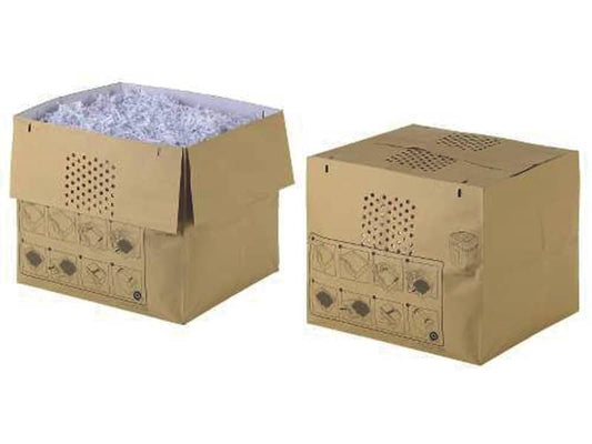 Sacchetti riciclabili sfrido per distruggidocumenti Rexel Auto+ 115 L conf. da 50 - 2105903