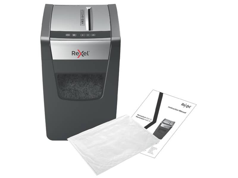Distruggidocumenti uso moderato Rexel Momentum X312-SL Slimline - P-3 - 23 L taglio a frammenti 5x42 mm - 2104574EU
