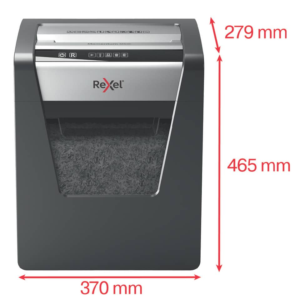Distruggidocumenti Rexel Momentum M510 taglio micro 2104575EU