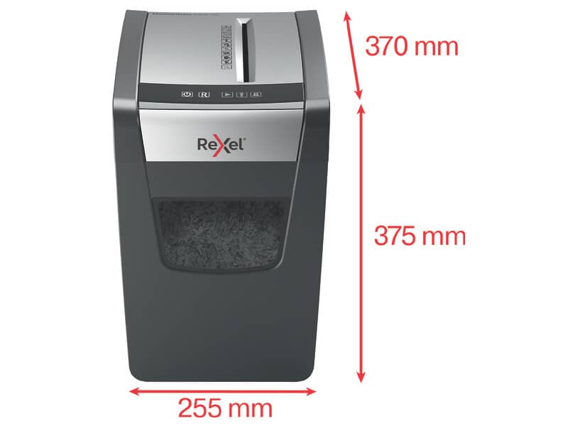 Distruggidocumenti uso moderato Rexel Momentum X410-SL Slimline P-4 - 23 L- taglio a frammenti 4x28 mm - 2104573EU