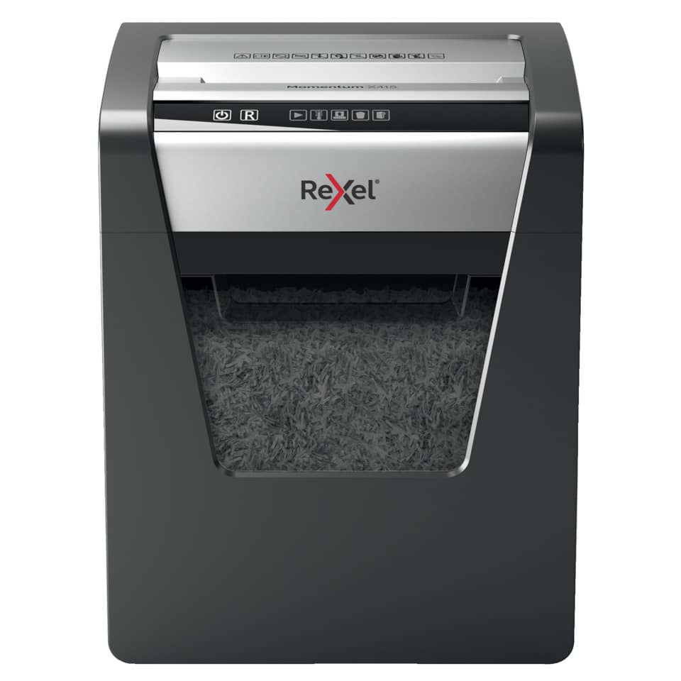Distruggidocumenti uso moderato Rexel Momentum X415 taglio a frammenti 2104576EU