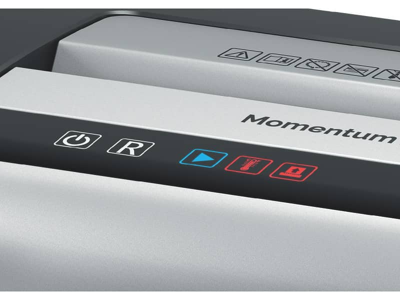 Distruggidocumenti uso moderato Rexel Momentum X410-SL Slimline P-4 - 23 L- taglio a frammenti 4x28 mm - 2104573EU