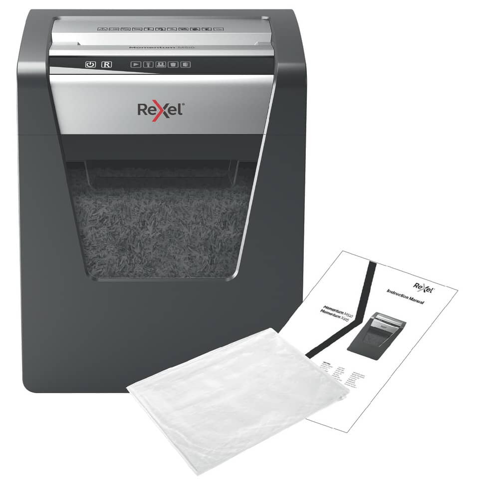 Distruggidocumenti uso moderato Rexel Momentum X415 taglio a frammenti 2104576EU