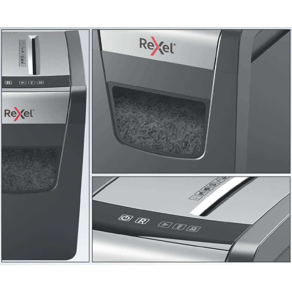 Distruggidocumenti uso moderato Rexel Momentum X410-SL Slimline P-4 - 23 L- taglio a frammenti 4x28 mm - 2104573EU