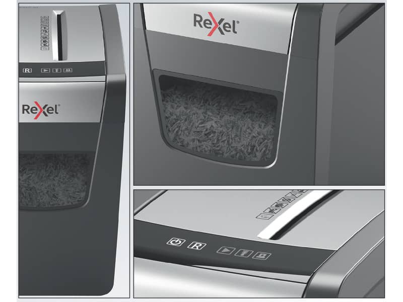 Distruggidocumenti uso moderato Rexel Momentum X410-SL Slimline P-4 - 23 L- taglio a frammenti 4x28 mm - 2104573EU