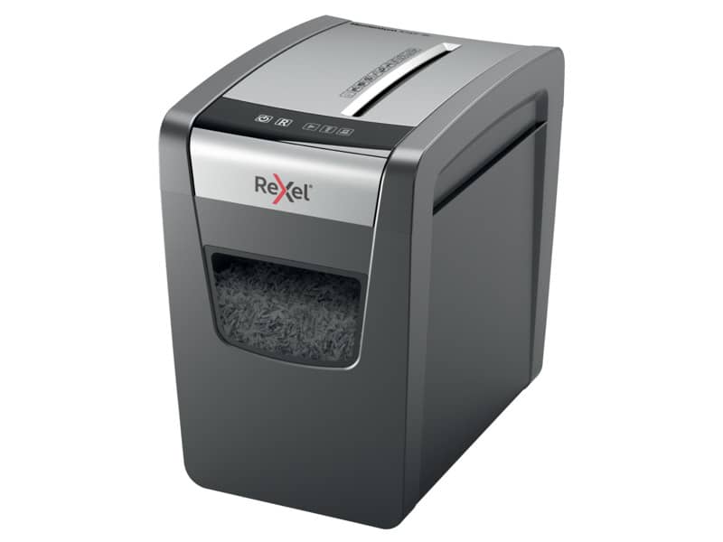 Distruggidocumenti uso moderato Rexel Momentum X312-SL Slimline - P-3 - 23 L taglio a frammenti 5x42 mm - 2104574EU