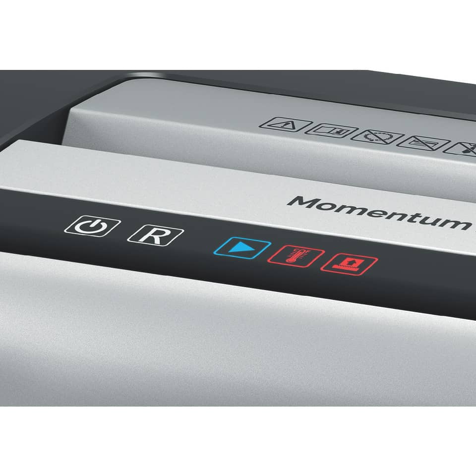 Distruggidocumenti uso moderato Rexel Momentum X312-SL Slimline - P-3 - 23 L taglio a frammenti 5x42 mm - 2104574EU