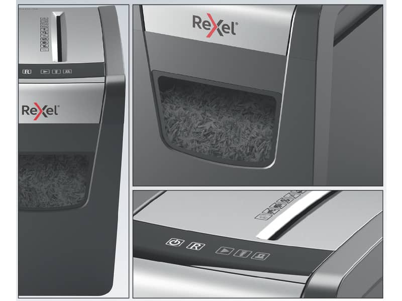Distruggidocumenti uso moderato Rexel Momentum X312-SL Slimline - P-3 - 23 L taglio a frammenti 5x42 mm - 2104574EU
