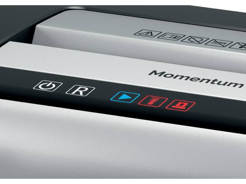 Distruggidocumenti uso moderato Rexel Momentum X410 - P-4 - 23 L - taglio a frammenti 4x28mm - 2104571EU